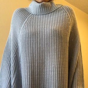Knit Sweater with Butterfly Sleeves